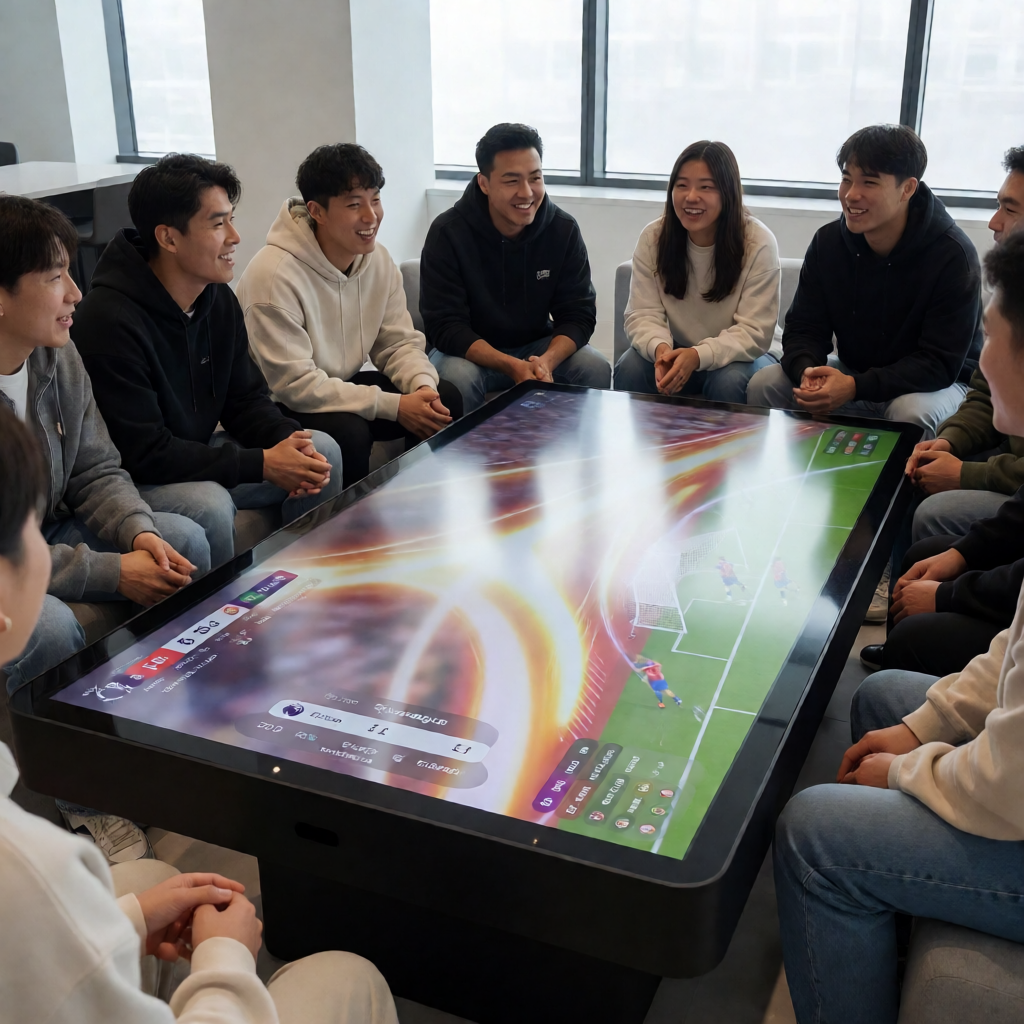 球迷社区交流场景
